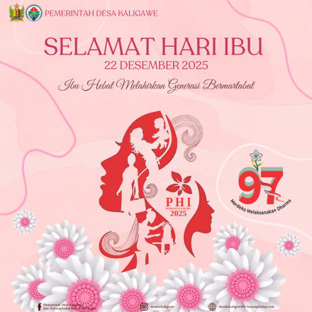 SURAT EDARAN PERINGATAN HARI IBU KE-97 KABUPATEN PEKALONGAN